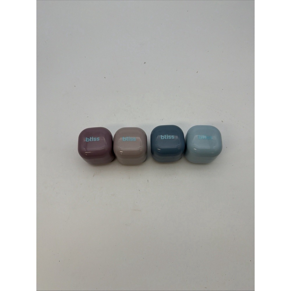 NEW! Bliss Travel 4 Jar Set • Make-up Lotion Jewelry • TSA Approved 0.53oz Cubes